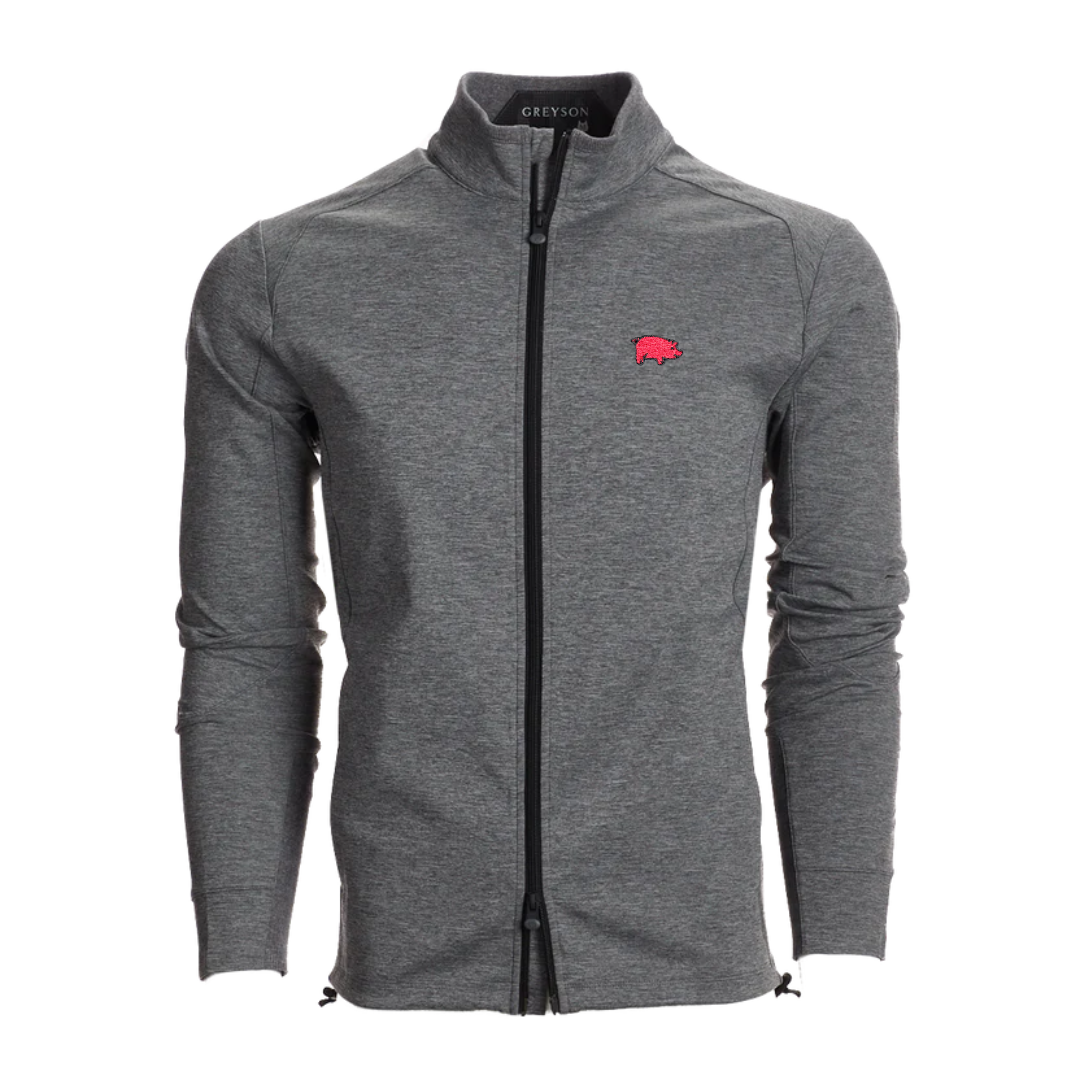 Curly Tail Sequoia Full Zip| Smoke Heather