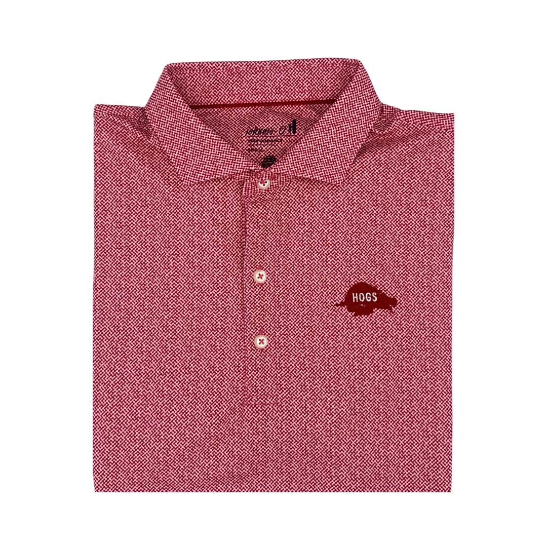 Vintage Hog Polo |Crimson