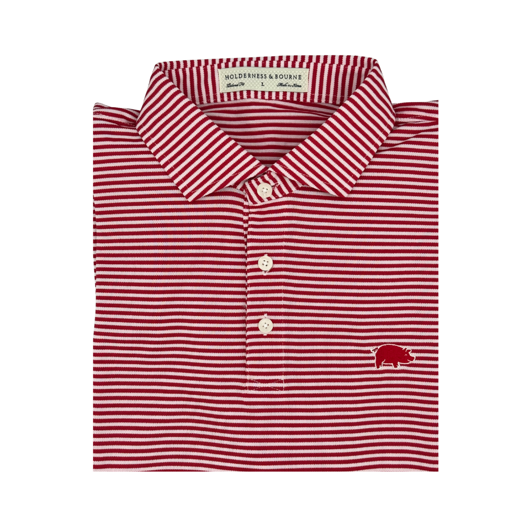 Curly Tail Maxwell Shirt| Crimson