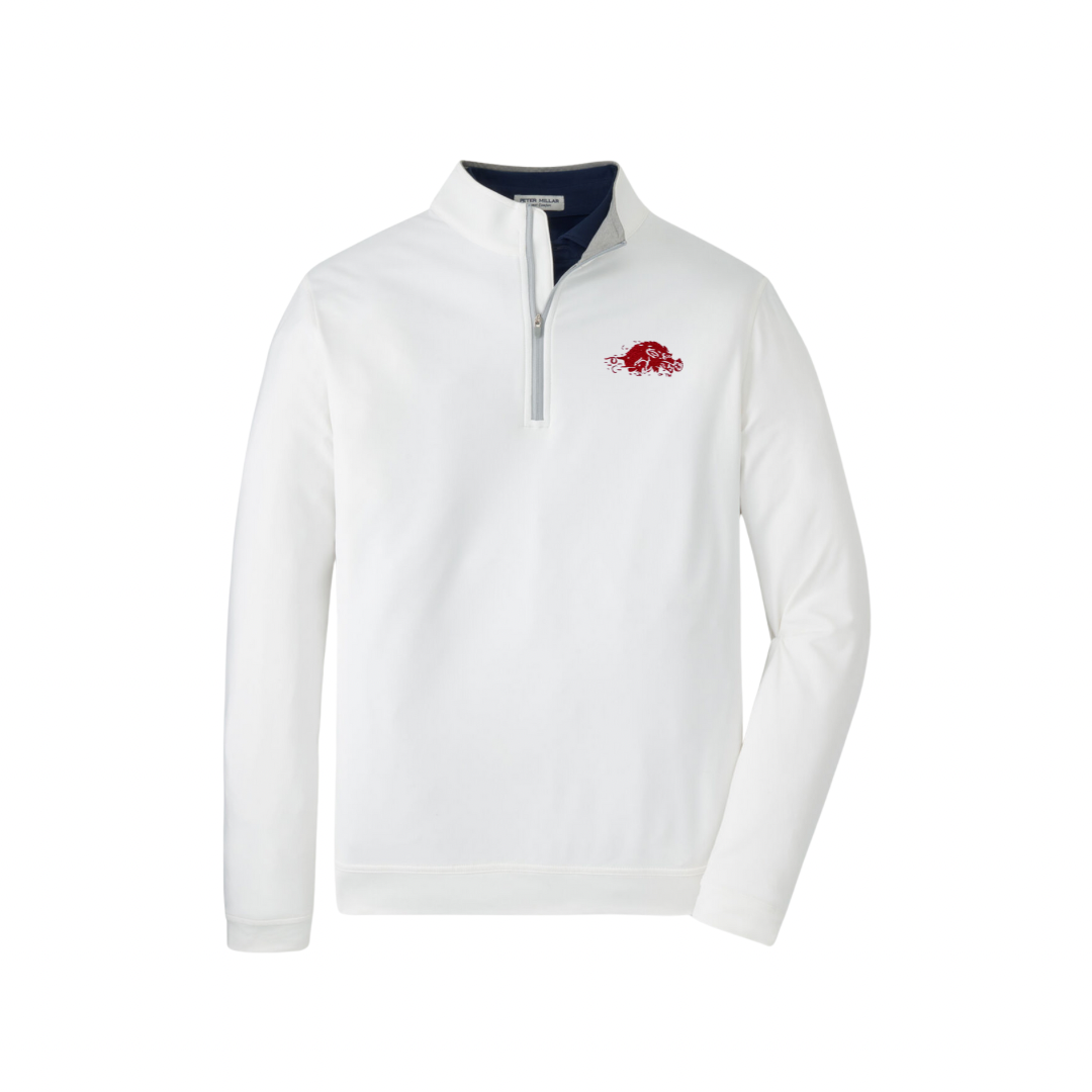 Running Hog Quarter-Zip | British Grey
