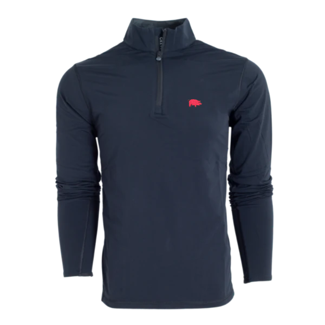 Greyson X Curly Tail 1/4 Zip | Shepherd