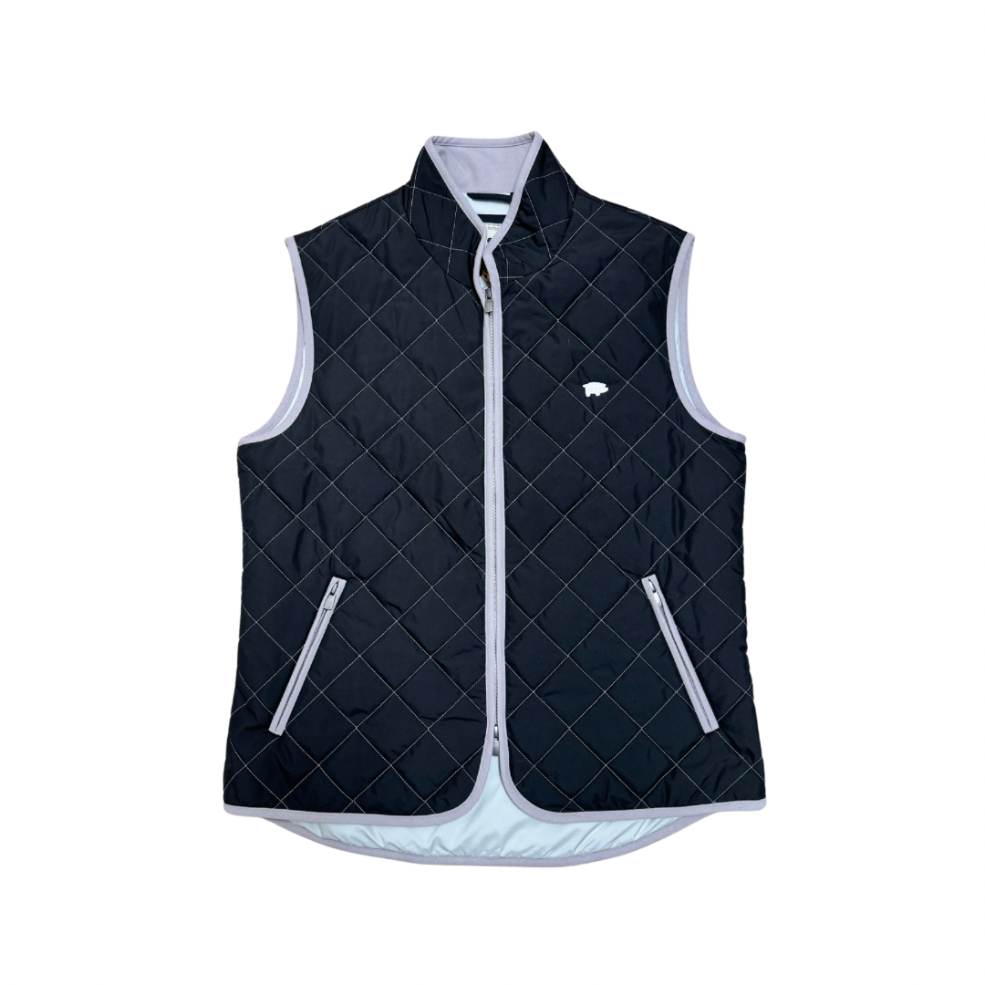 Horn Legend X Curly Tail Quilted Vest | Black