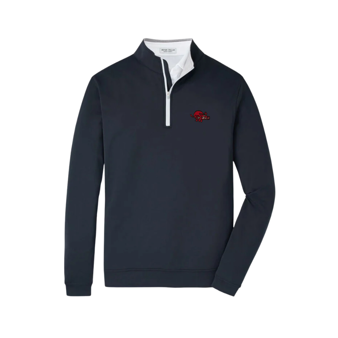 Crazy Hog Perth 1/4 Zip| Black