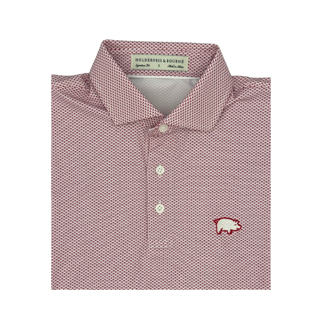 Armfield Curly Tail Shirt| Crimson