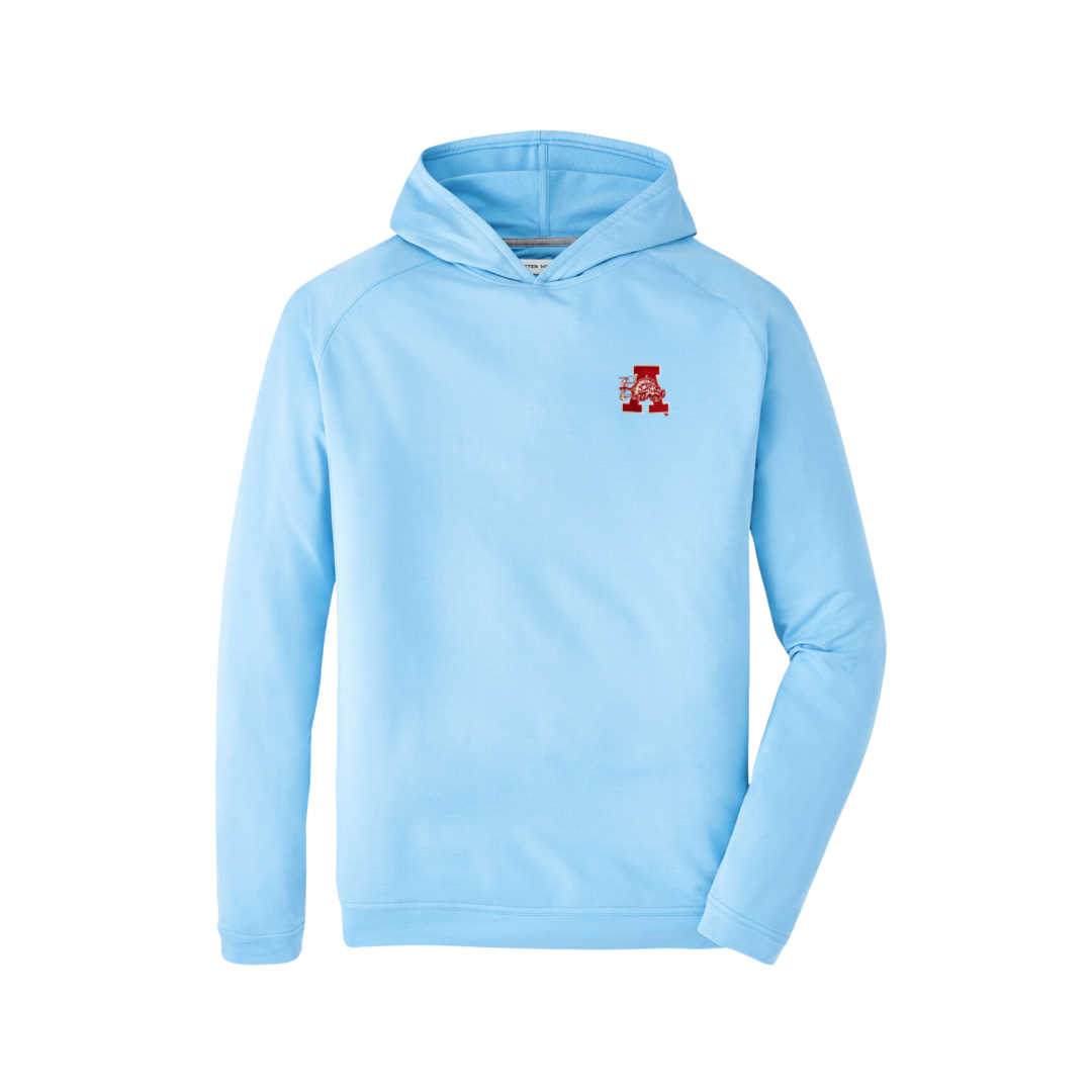 Hog in front of A Hoodie | Cottage Blue