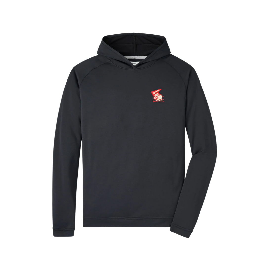 Pennant Hog Hoodie | Black
