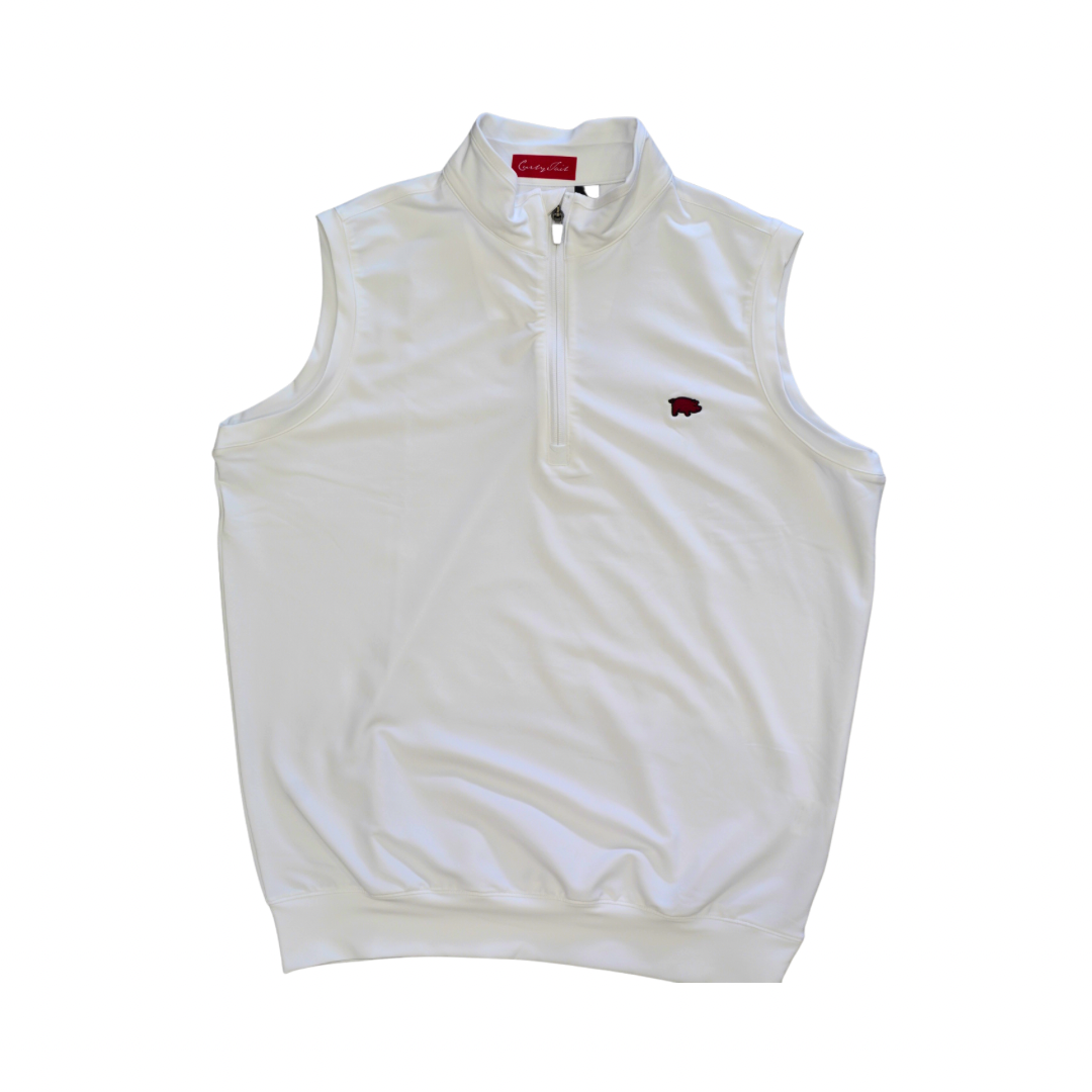 Curly Tail Vest | White