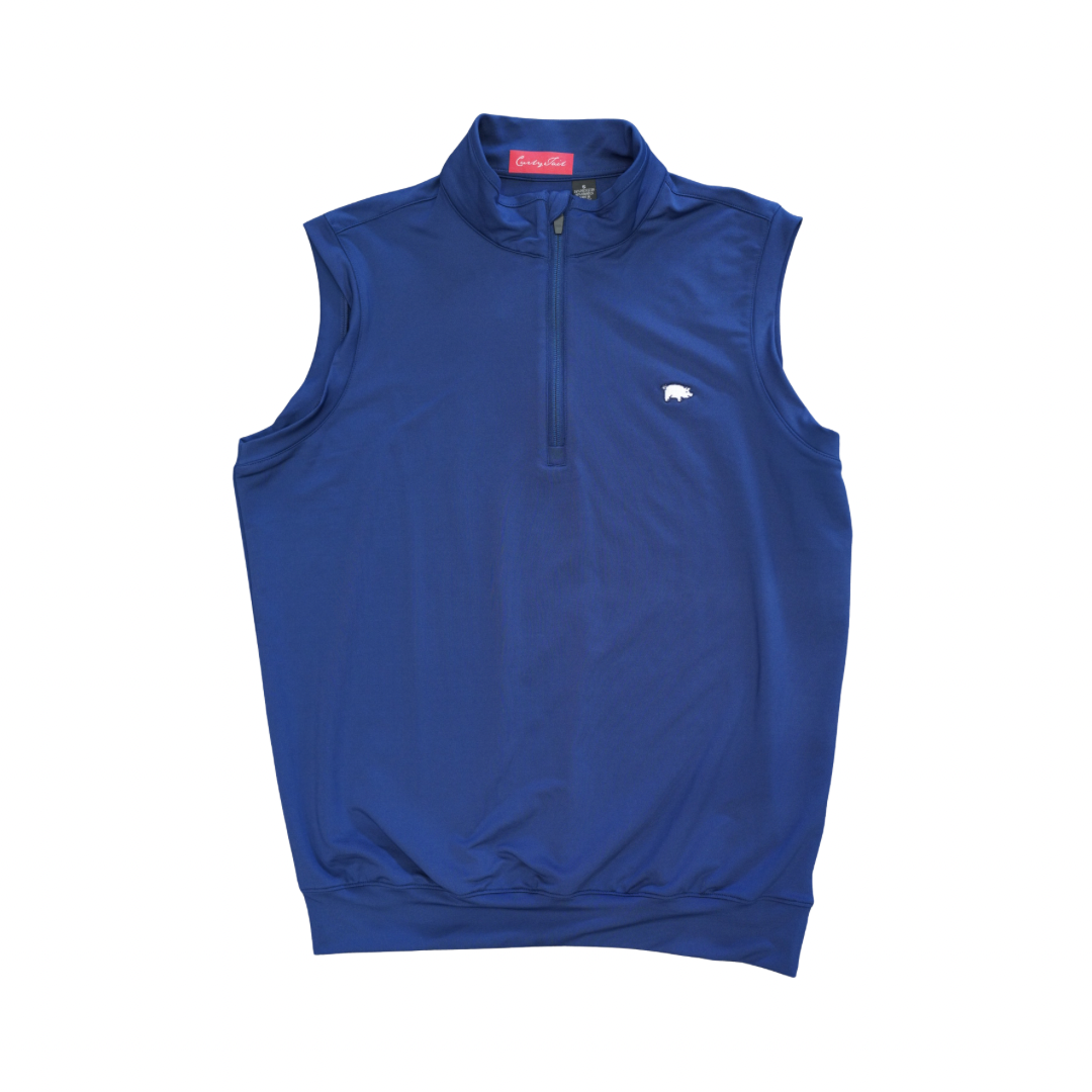 Curly Tail Vest | Navy