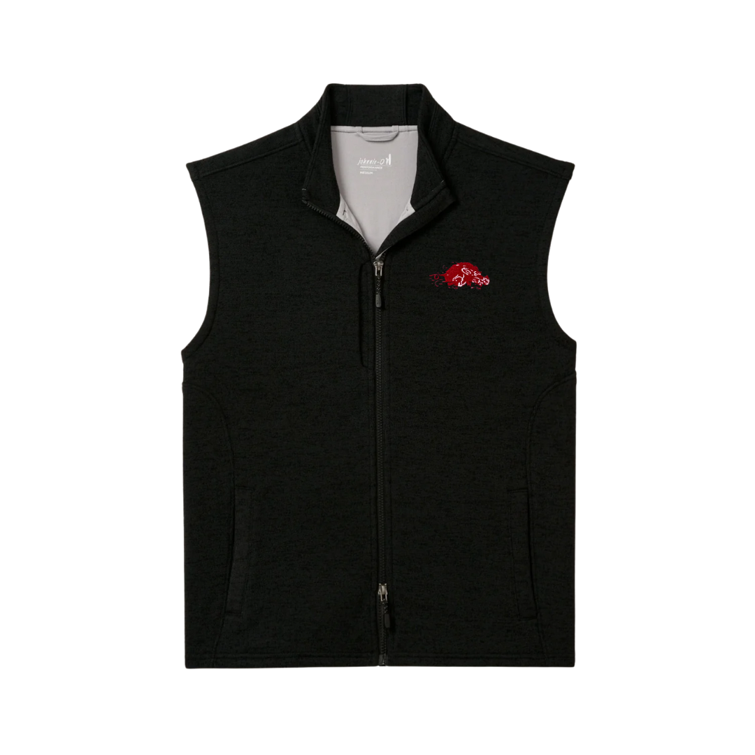 Johnnie O Running Hog Vest | Black