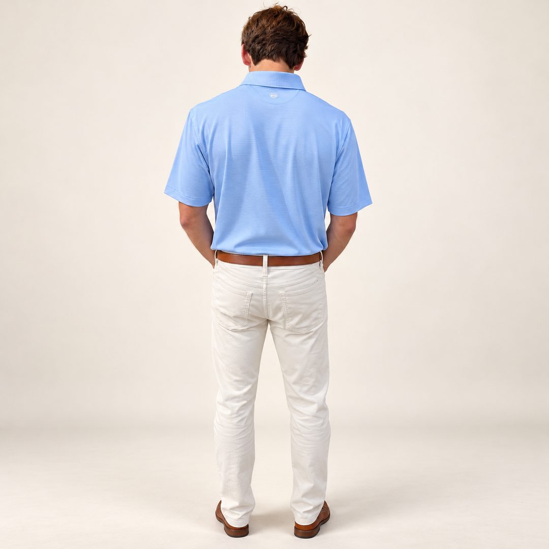 Pennant Hog Jubilee Polo| Cottage Blue