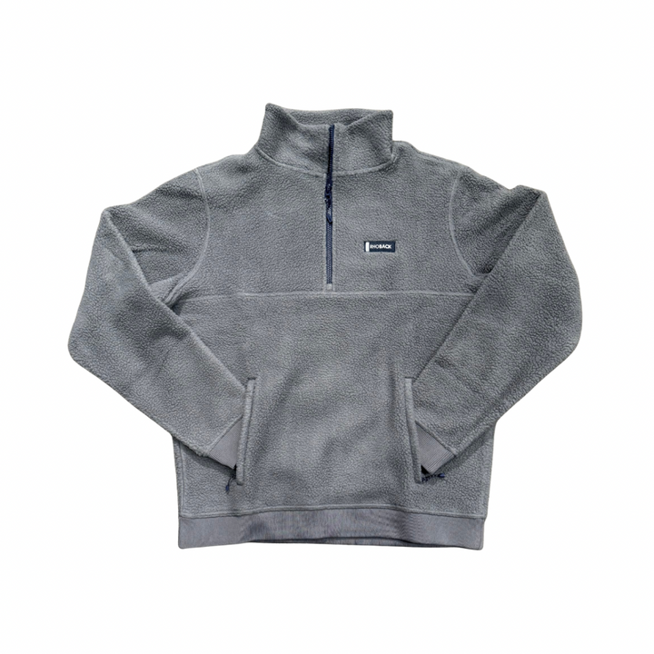 Rhoback X Curly Tail Fleece Pullover | Grey