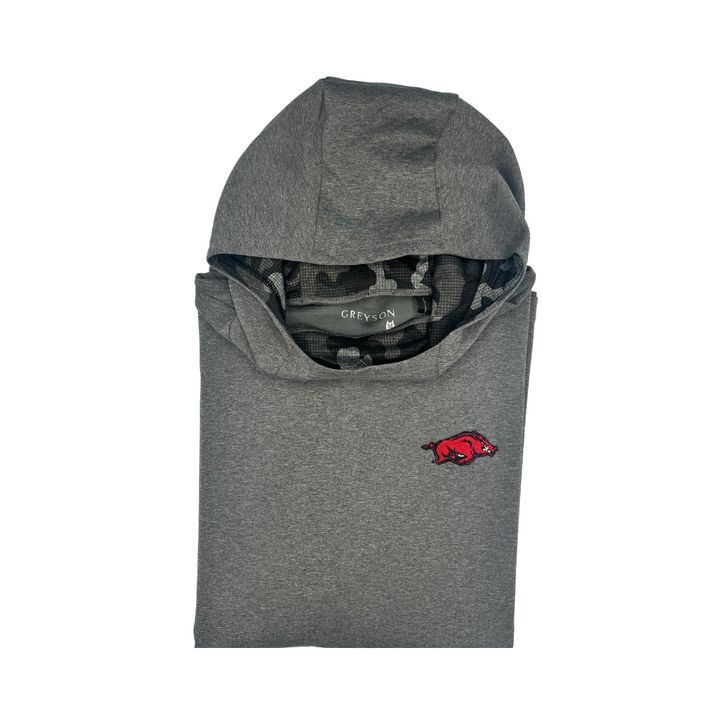 Cokato Razorback Hoodie| Smoke Heather