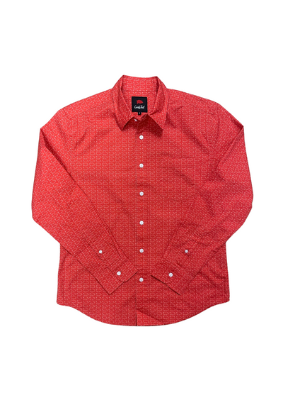 The All-Over Curly Tail Button Down