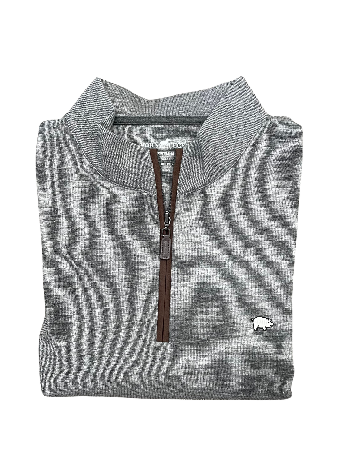 Curly Tail Zip Pullover