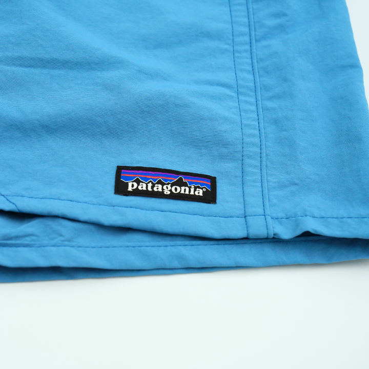 Curly Tail X Patagonia Mens Baggies Shorts 5 in | Shore Blue