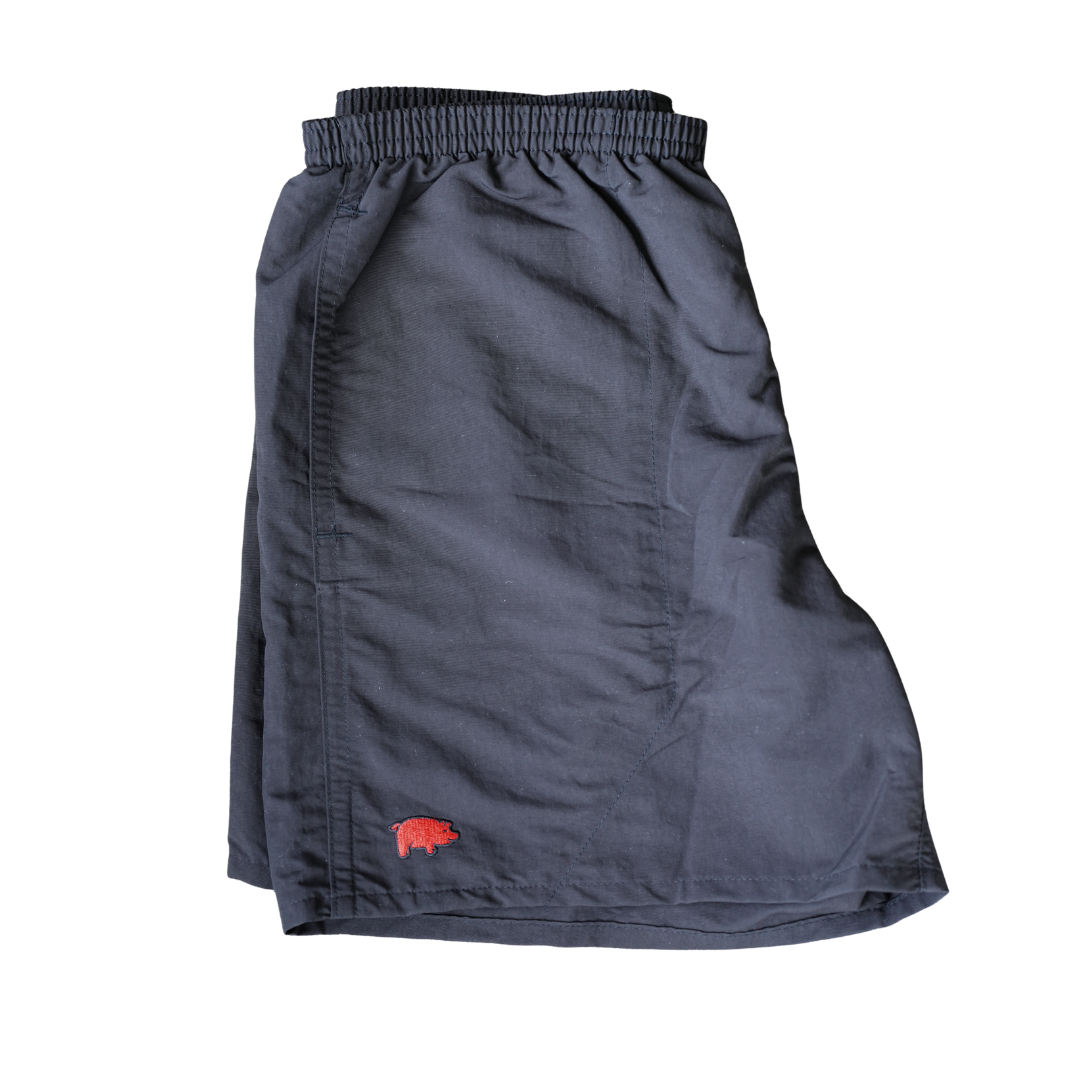 Curly Tail X Patagonia Mens Baggies Shorts 5 in | Black w/Black BOB