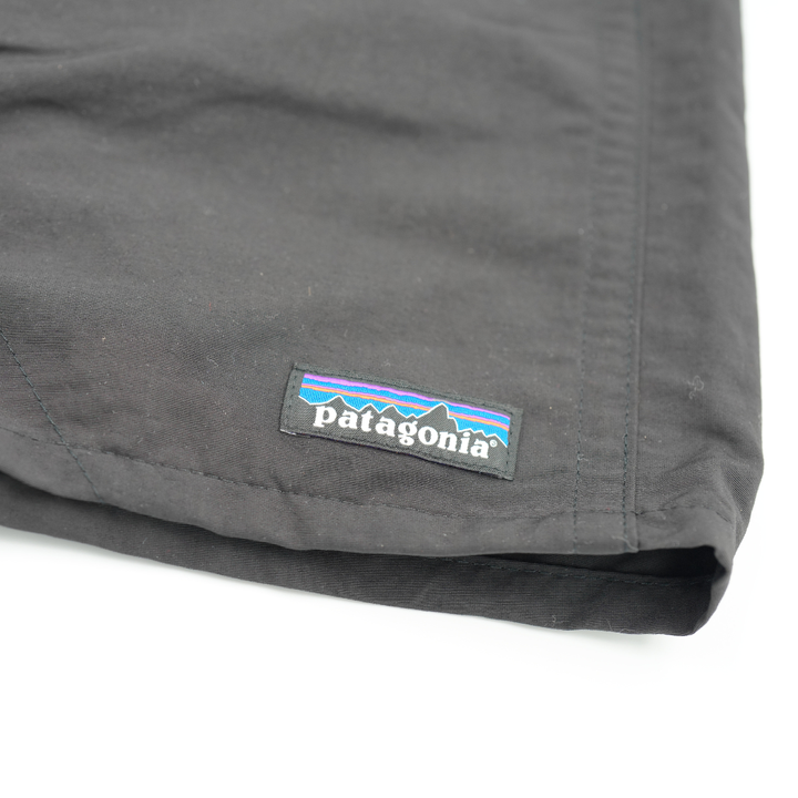 Curly Tail X Patagonia Mens Baggies Shorts 5 in | Black w/Black BOB