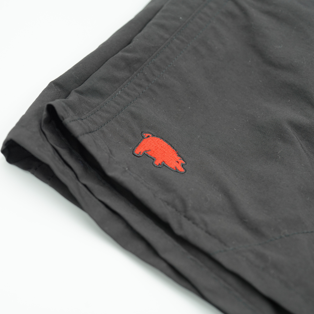 Curly Tail X Patagonia Mens Baggies Shorts 5 in | Black w/Black BOB