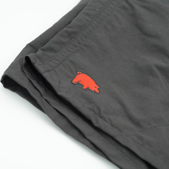 Curly Tail X Patagonia Mens Baggies Shorts 5 in | Black w/Black BOB