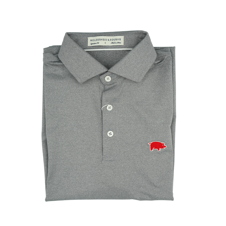 Holderness & Bourne X Curly Tail Anderson Shirt | Heathered Gray