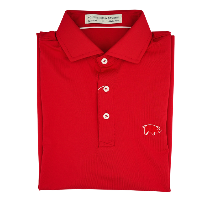 Holderness & Bourne X Curly Tail Anderson Shirt | Liberty Red