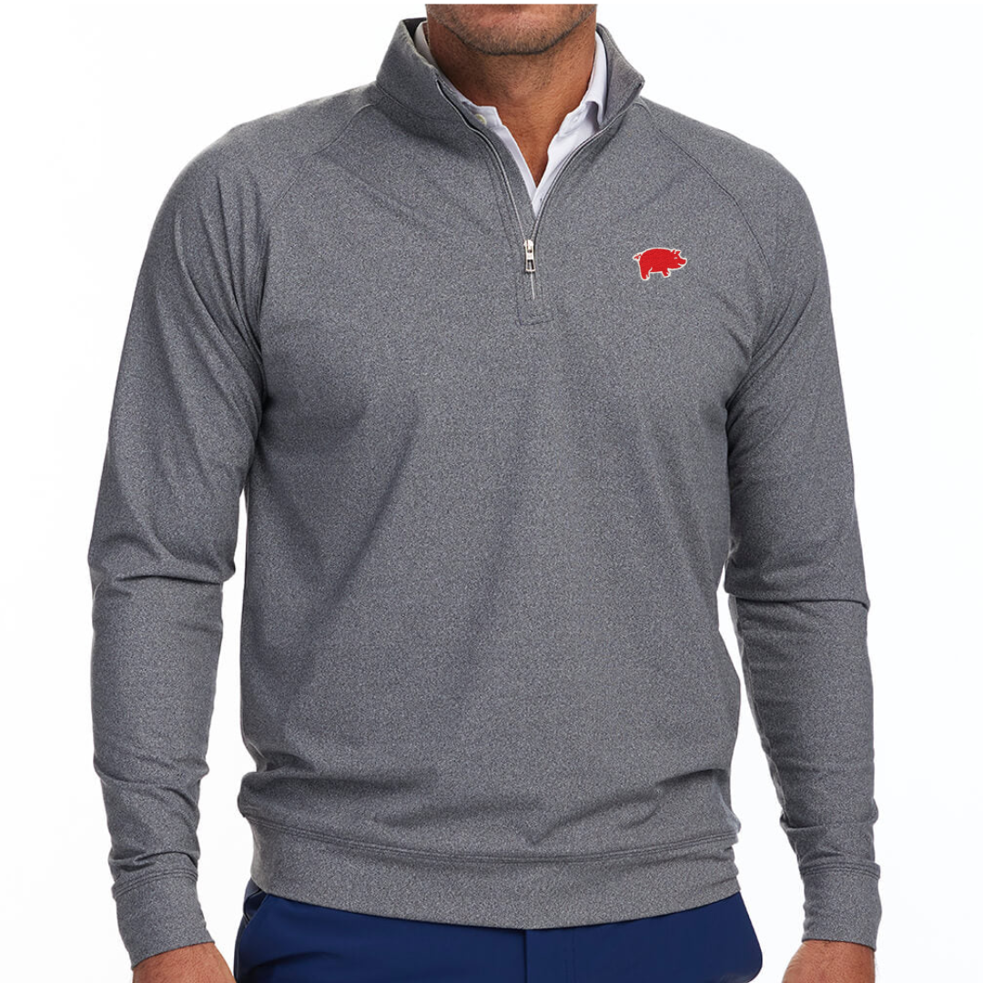 Holderness & Bourne X Curly Tail Westland Pullover | Charcoal