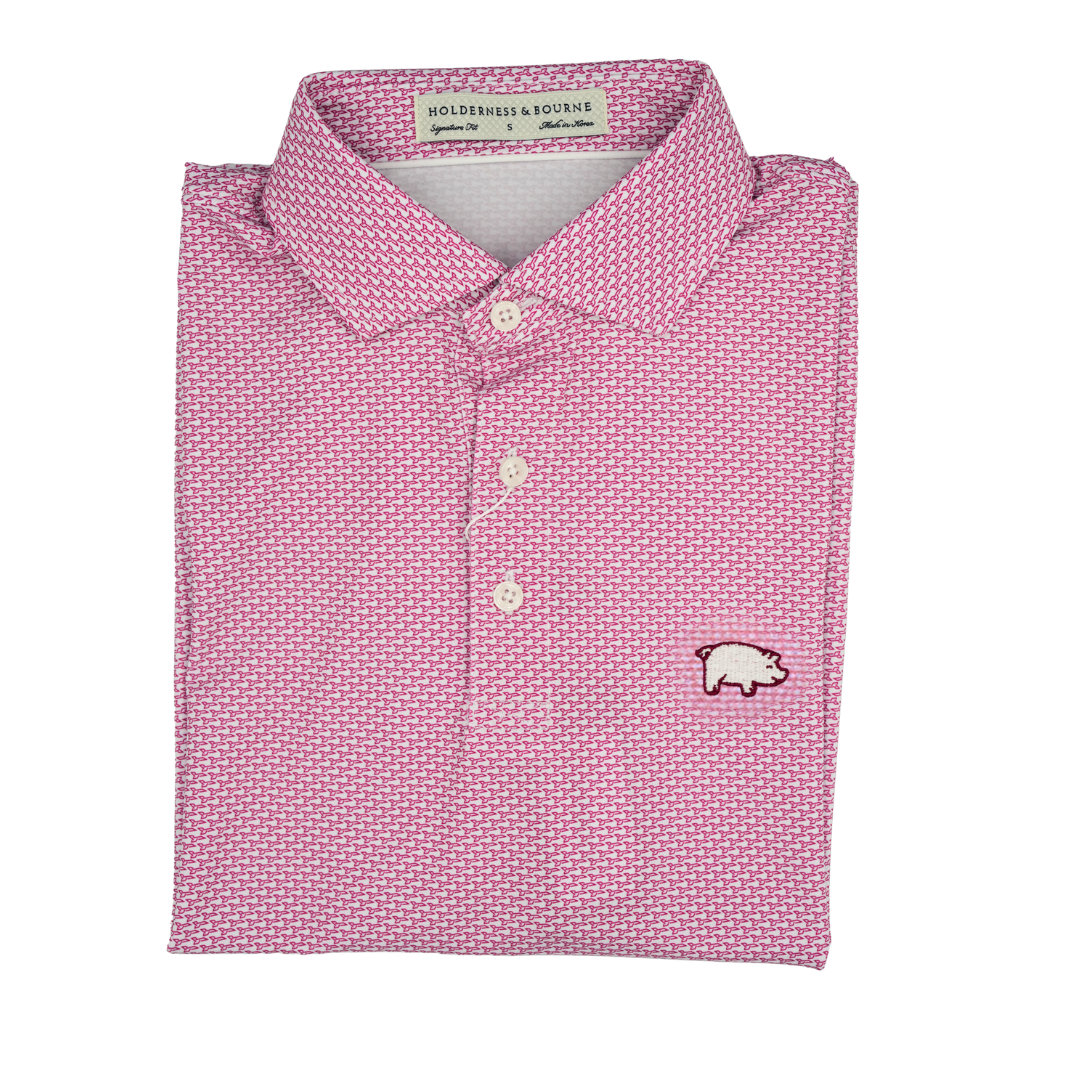 Holderness & Bourne X Curly Tail Hanover Shirt | Cabernet