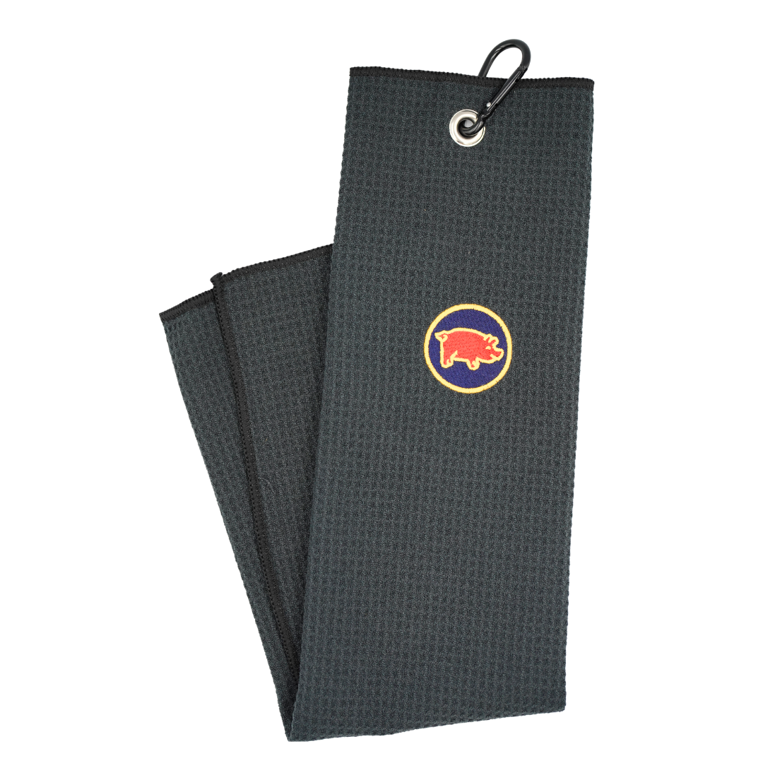 Curly Tail Towel Black
