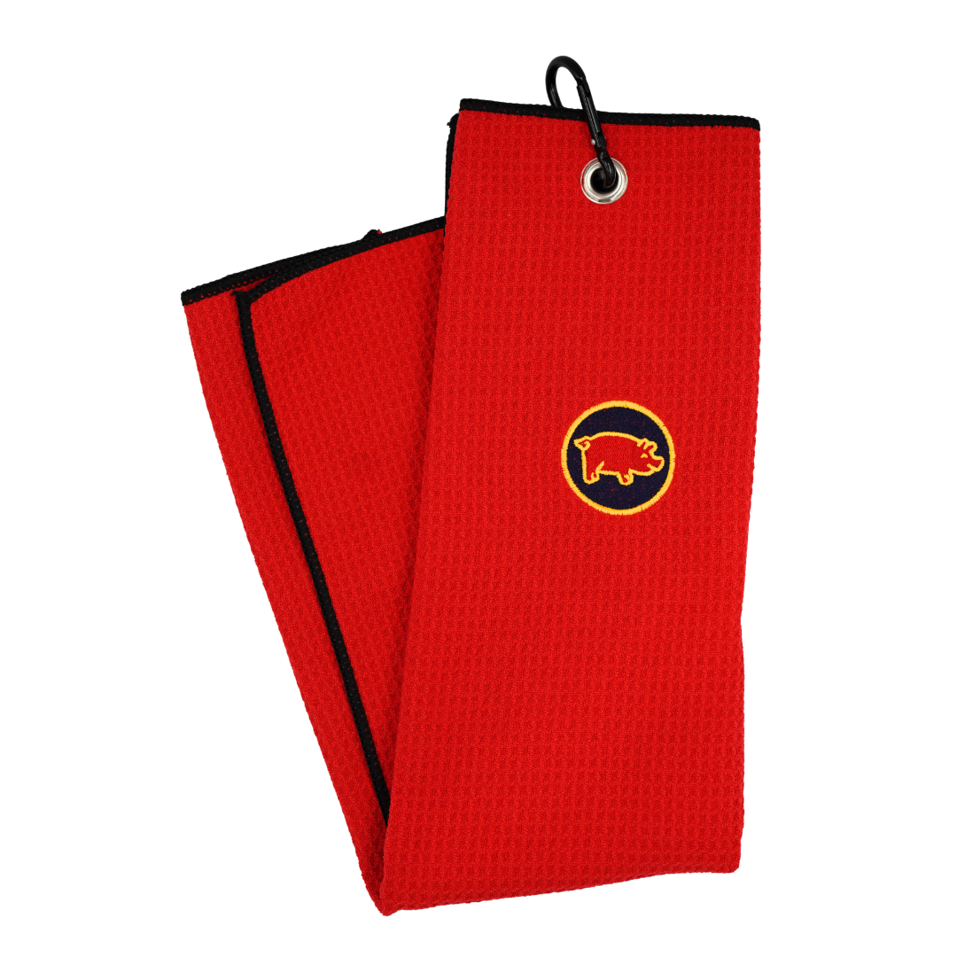 Curly Tail Towel Red