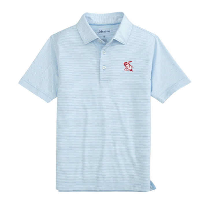 Johnnie-O Pennant Hog Polo | Gulf Blue