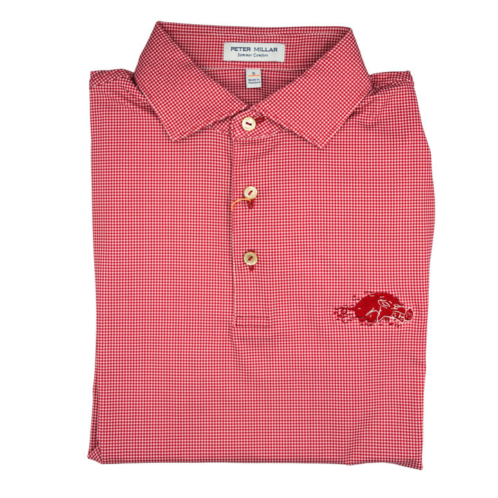 Peter Millar Slobbering Hog Polo | Crimson