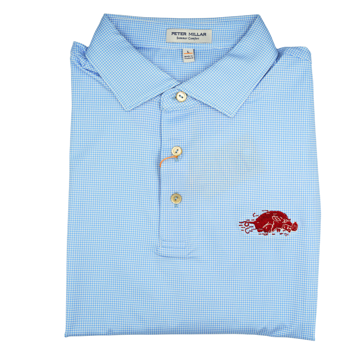 Peter Millar Slobbering Hog Polo | Cottage Blue