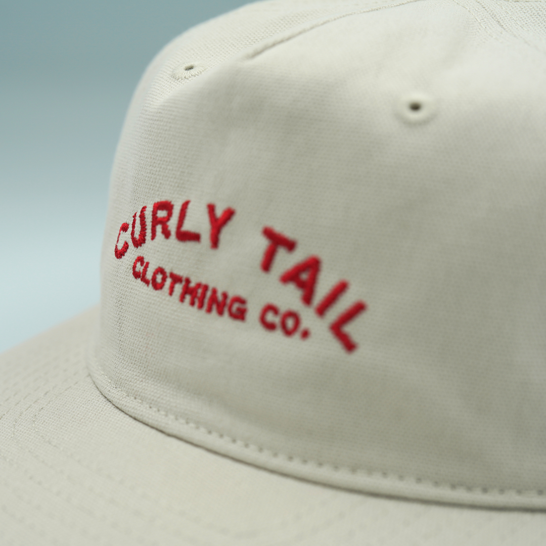 Hi-Fin 'Curly Tail' Script Hat | Bone