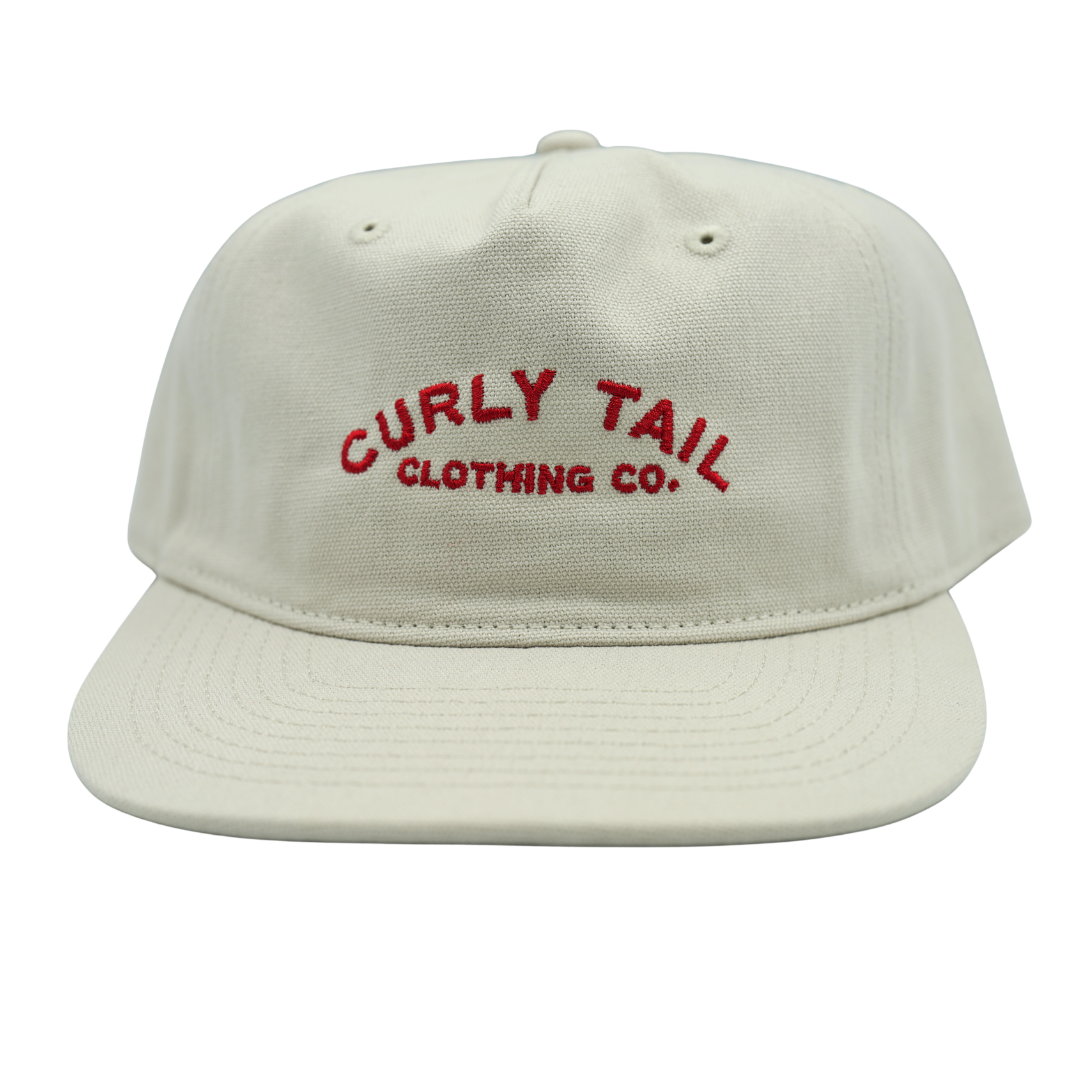Hi-Fin 'Curly Tail' Script Hat | Bone