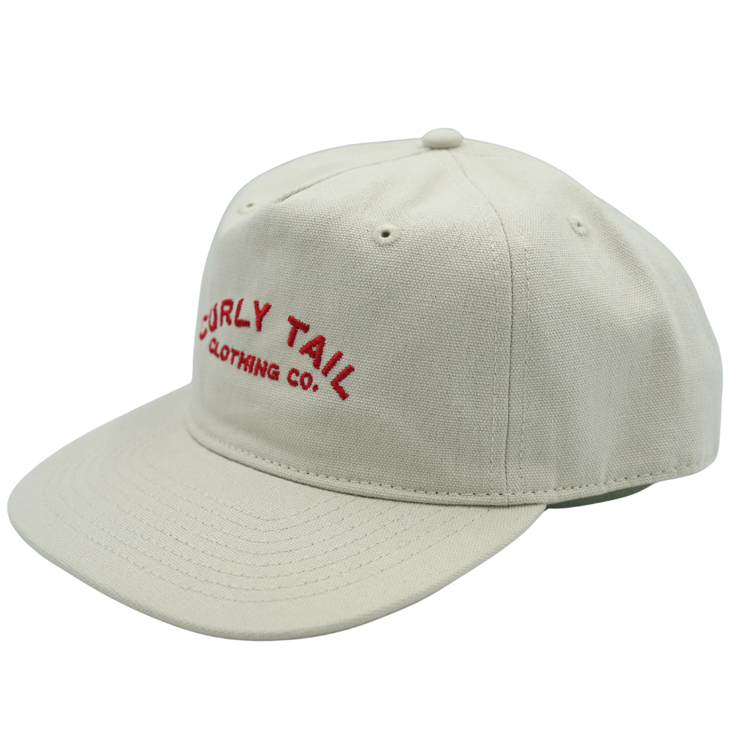 Hi-Fin 'Curly Tail' Script Hat | Bone