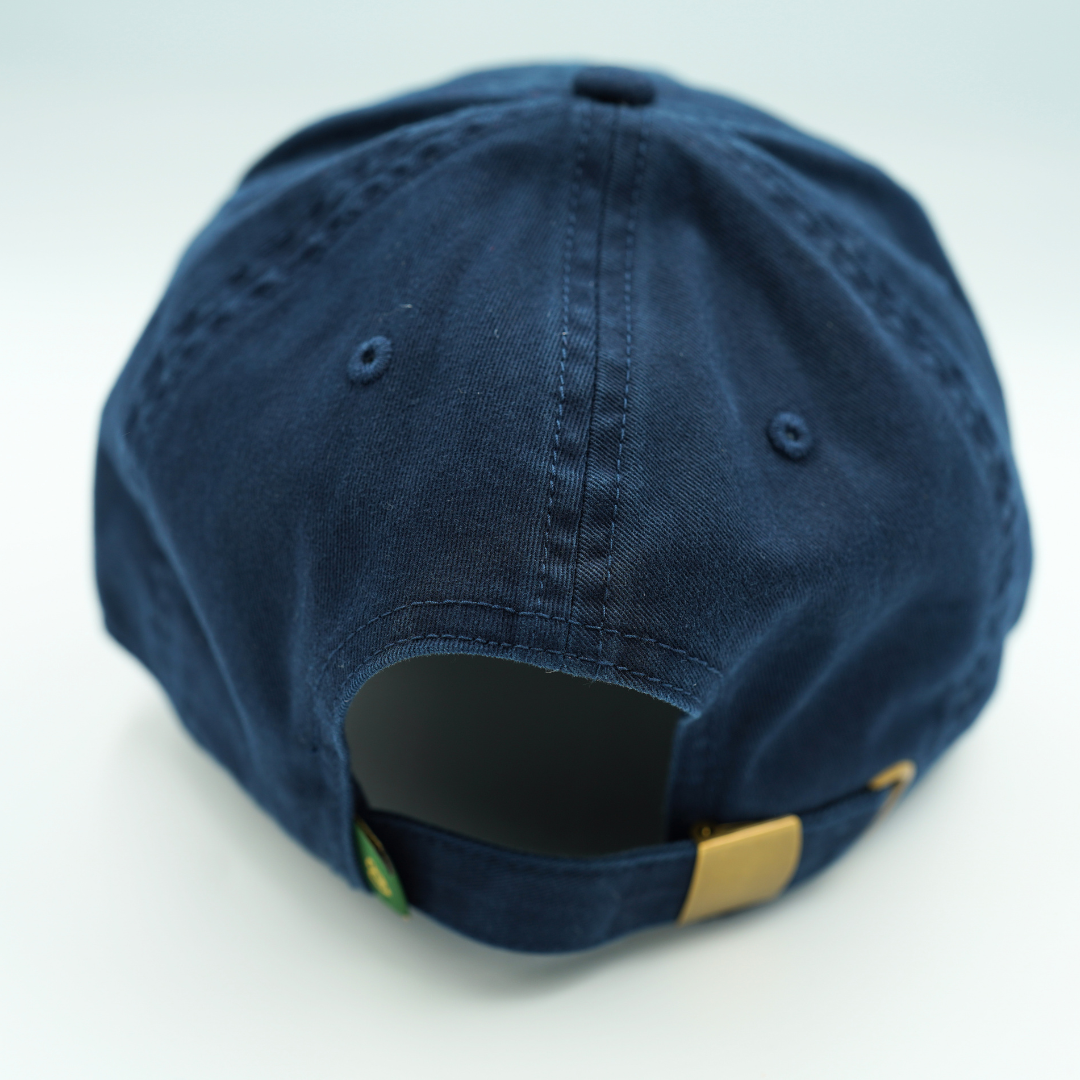 Hi-Fin Otto 'Curly Tail' Script Hat | Navy