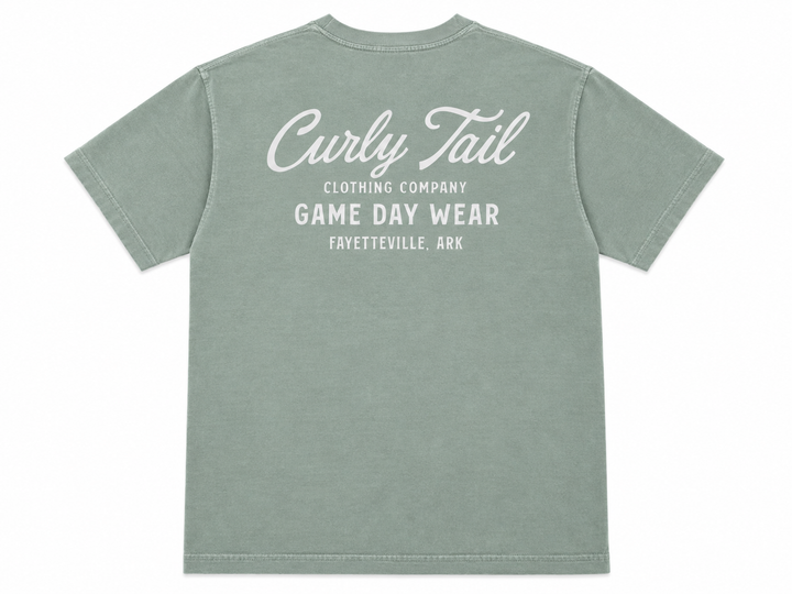 'Curly Tail' Script Tee Shirt | Bay