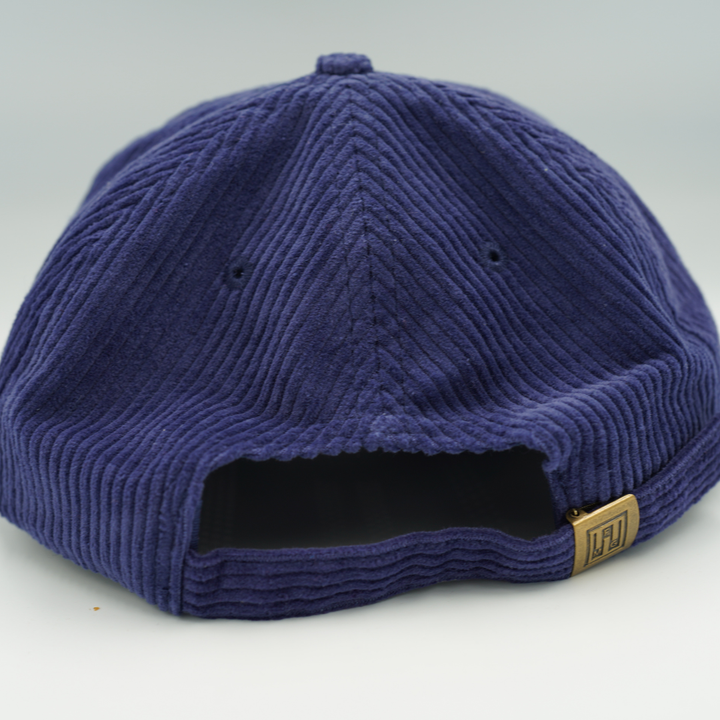 Hi-Fin Weld 'A' Corduroy Hat | Navy