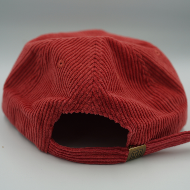 Hi-Fin Weld 'A' Corduroy Hat | Red