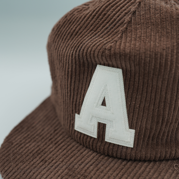 Hi-Fin Weld 'A' Corduroy Hat | Brown