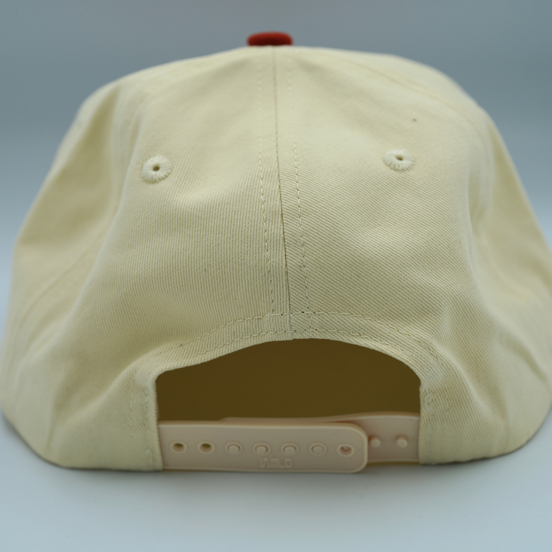 'Walker Bros' 2 Tone Cap'Fine Mensware. Trusted Service' | Cardinal