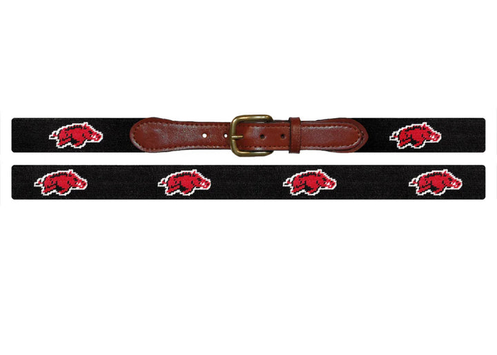 Arkansas Razorback Belt| Black