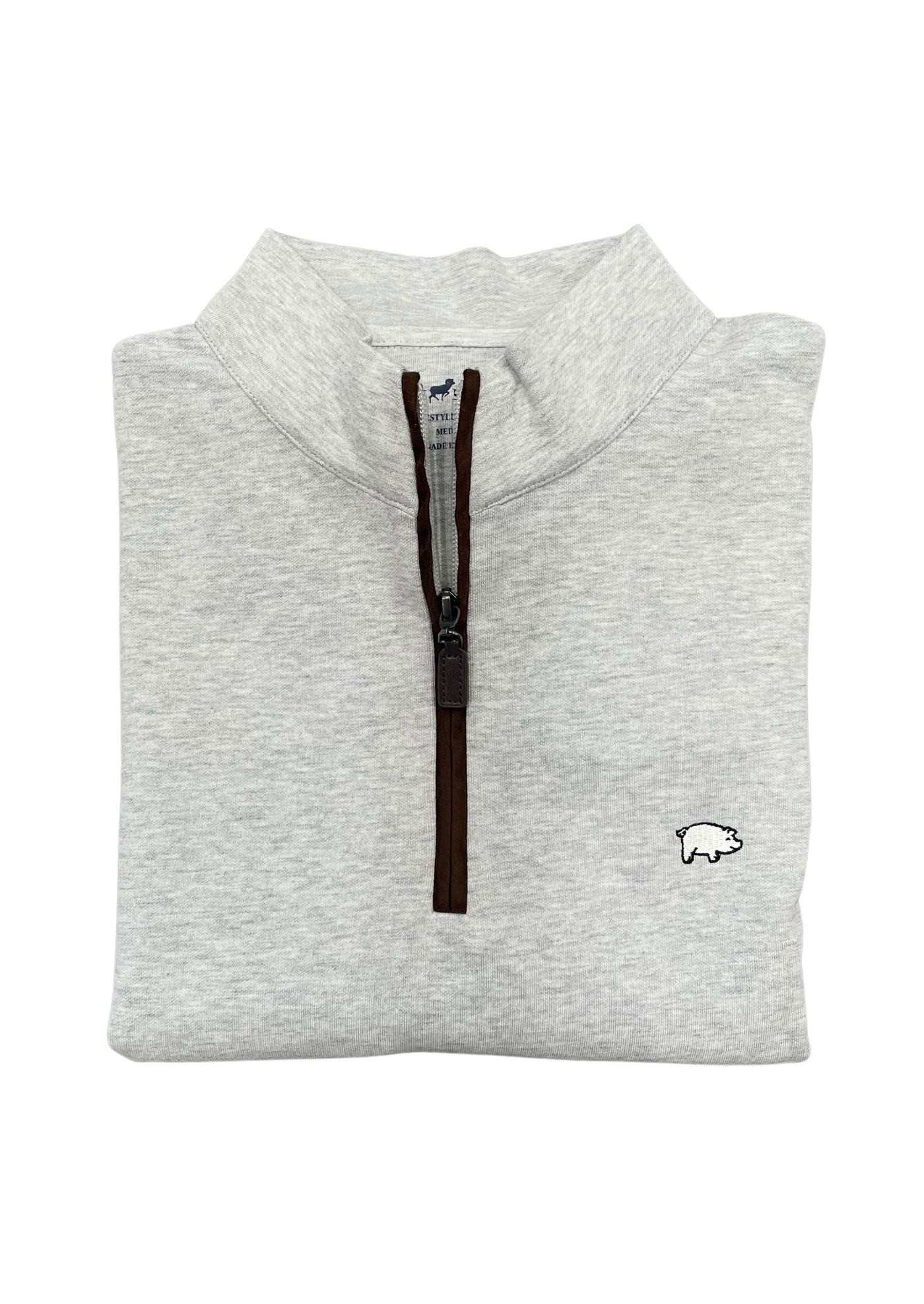 Curly Tail Zip Pullover