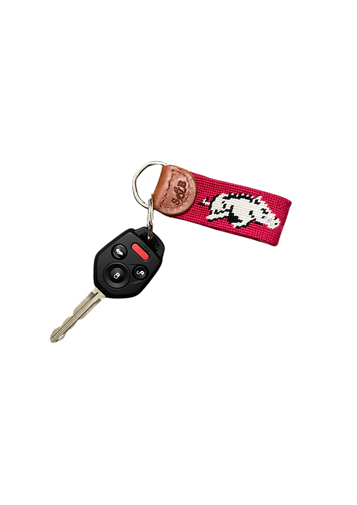 Arkansas Key Fob| Crimson