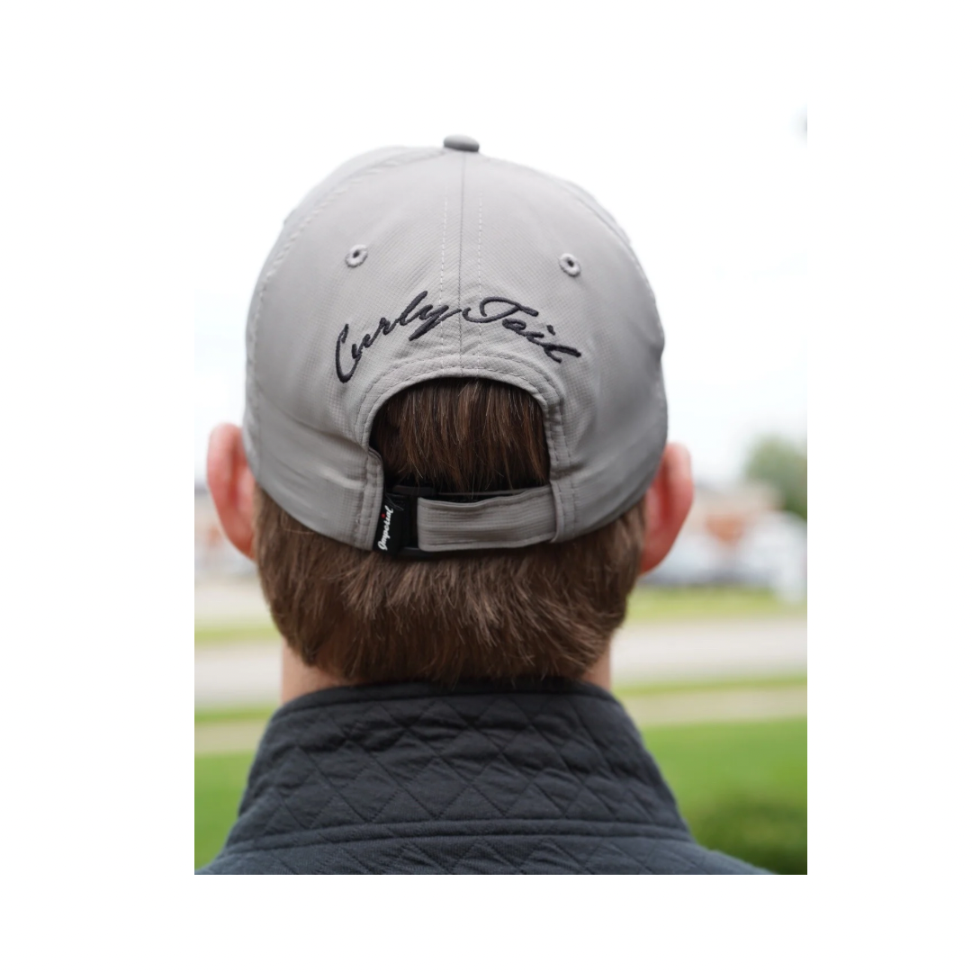 Curly Tail Performance Hat| Frost Grey