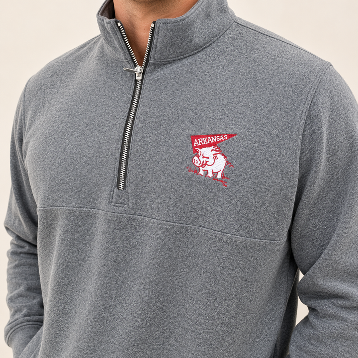 Pennant Hog Mikey 1/4 Zip| Black