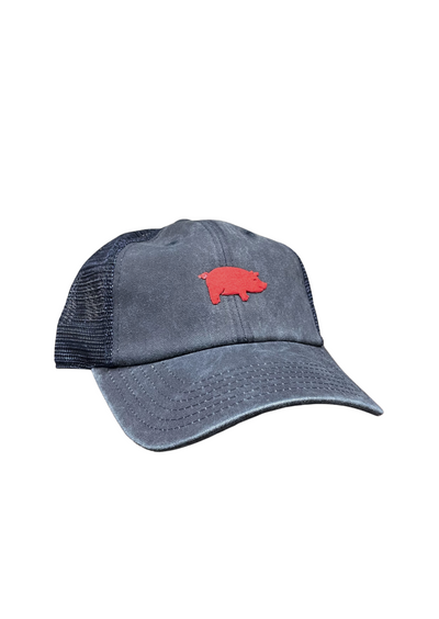 Raglan Mesh Curly Tail Hat