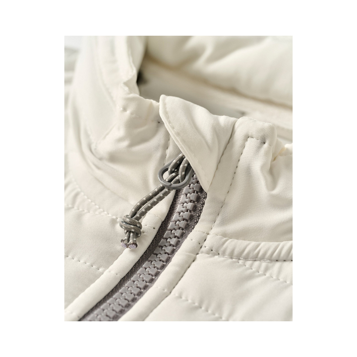 Slobbering Hog Full Zip Vest | White