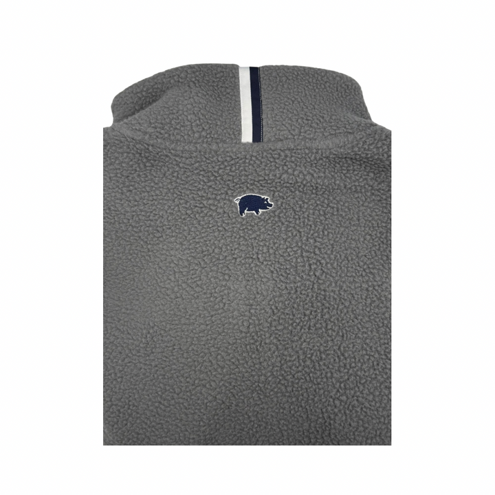 Rhoback X Curly Tail Fleece Pullover | Grey