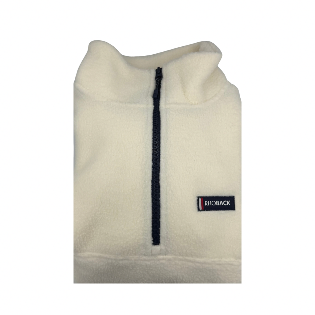 Rhoback X Curly Tail Fleece Pullover | Cream
